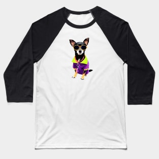 Cool Chihuahua Baseball T-Shirt